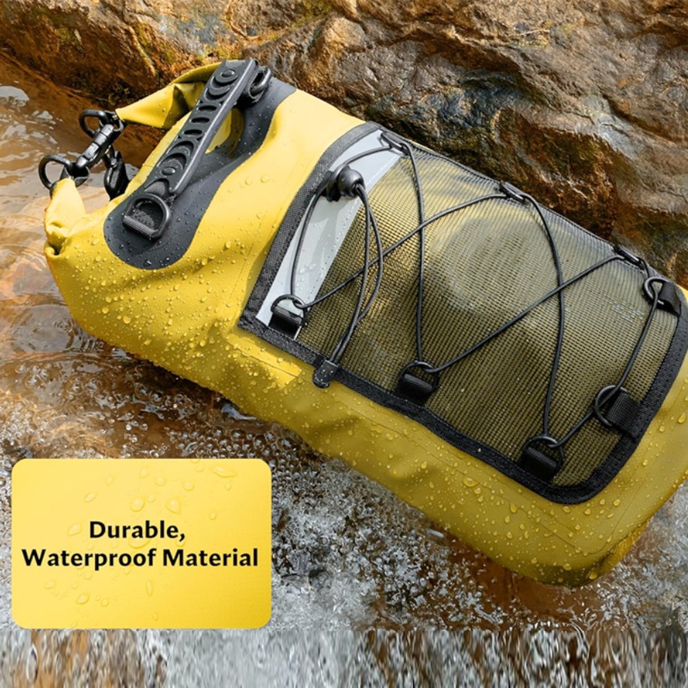 Outdoor Adventure Kayak - Waterproof 500D PVC Mesh Dry Bag