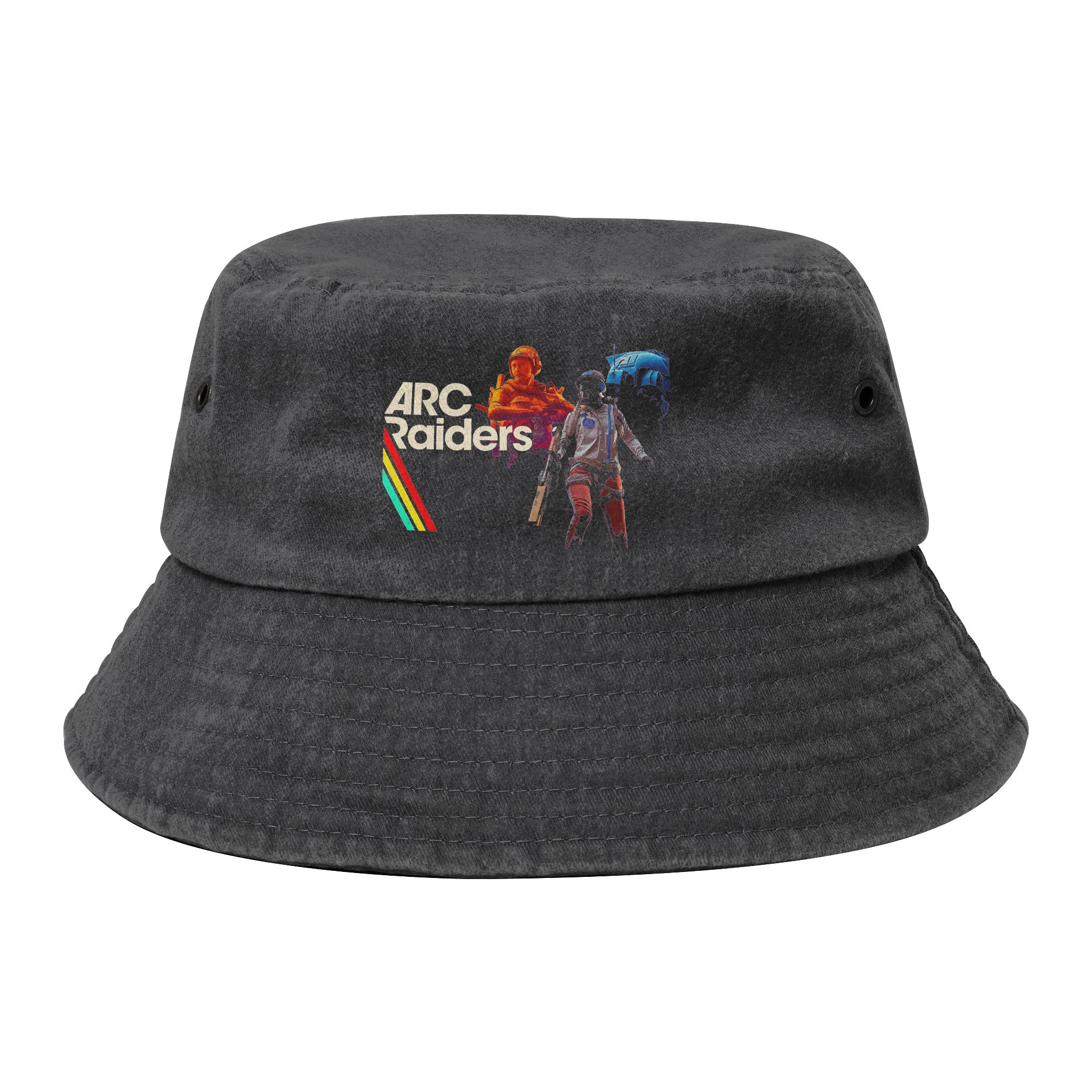 Outdoor Adventure Ideas - Men Women Distressed Denim Washed Bucket