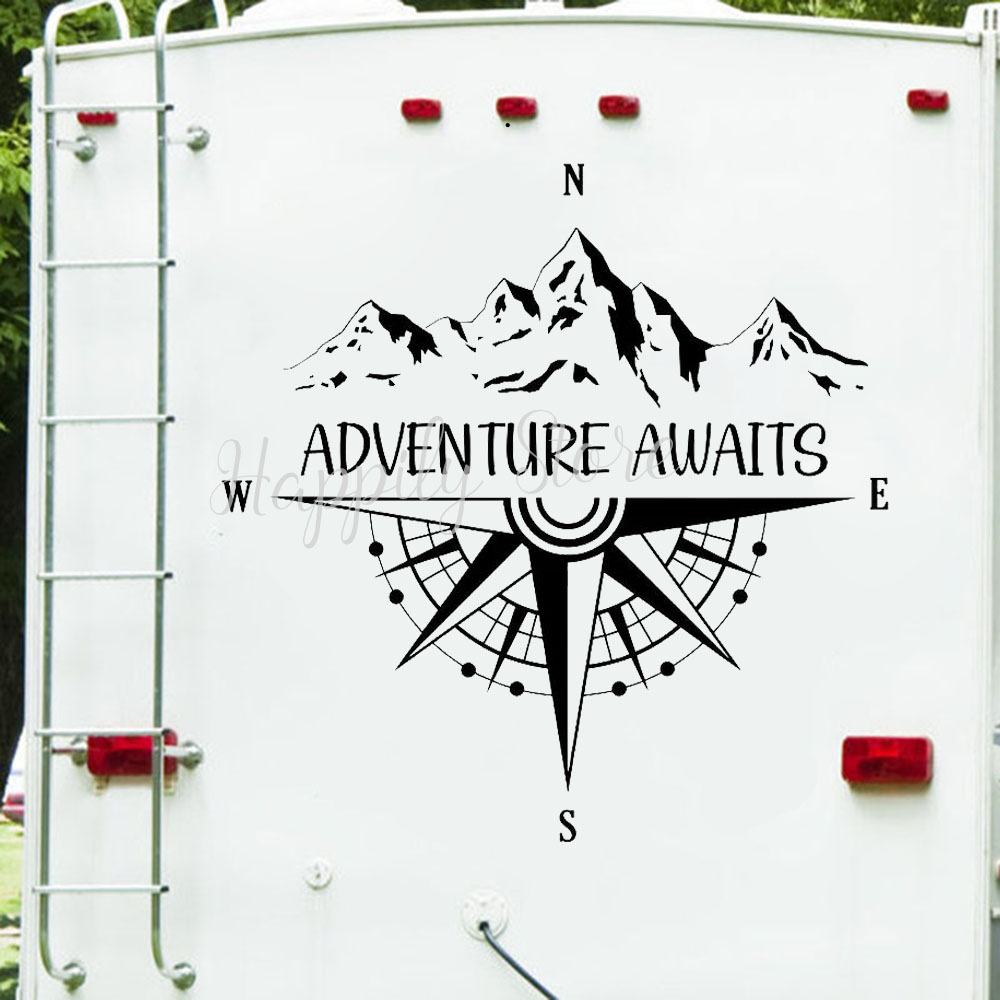 Campervan Stickers Adventure A - огляд і ціна Outdoor Adventure Ideas