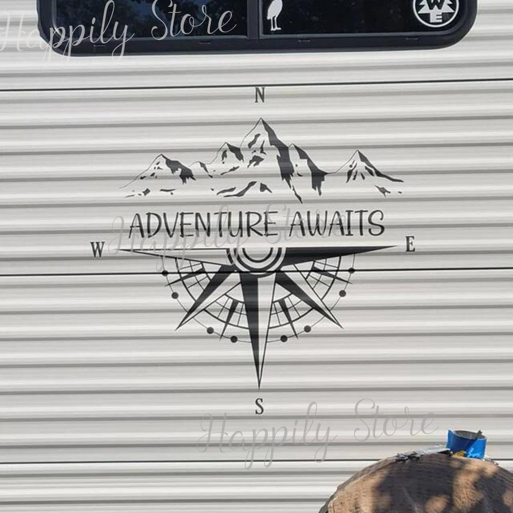 Campervan Stickers Adventure A - огляд і ціна Outdoor Adventure Ideas
