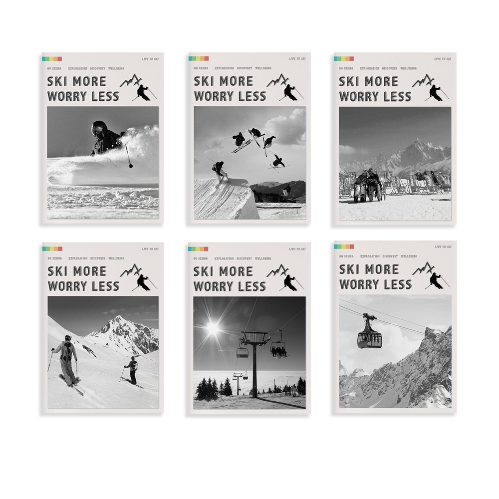 Ski More Worry Less Poster, Sk - огляд і ціна Outdoor Adventure Ideas