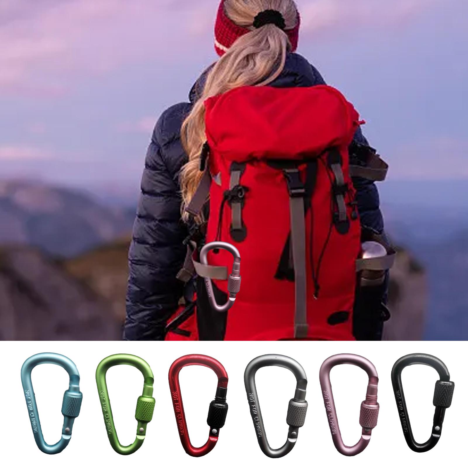 Outdoor Aluminum D Shape Locki - огляд і ціна Carabiner Locking D