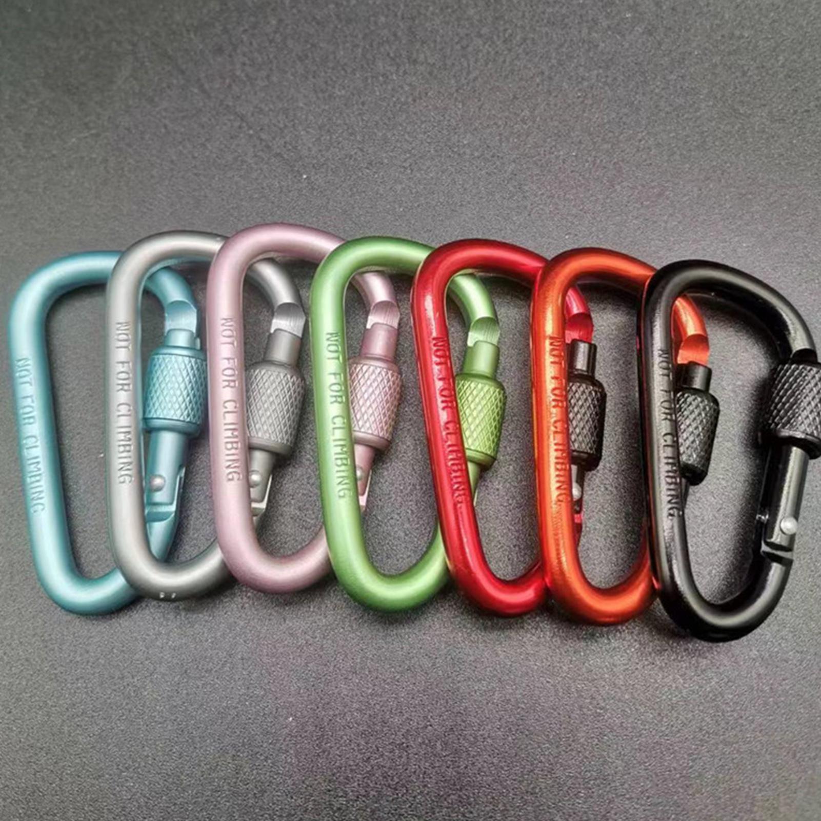 Outdoor Aluminum D Shape Locki - огляд і ціна Carabiner Locking D