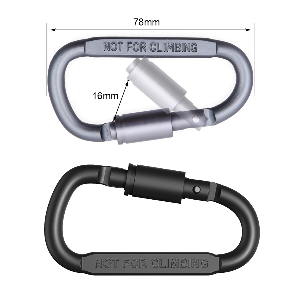 D-ring Locking Carabiner Clip  - огляд і ціна Carabiner Locking D
