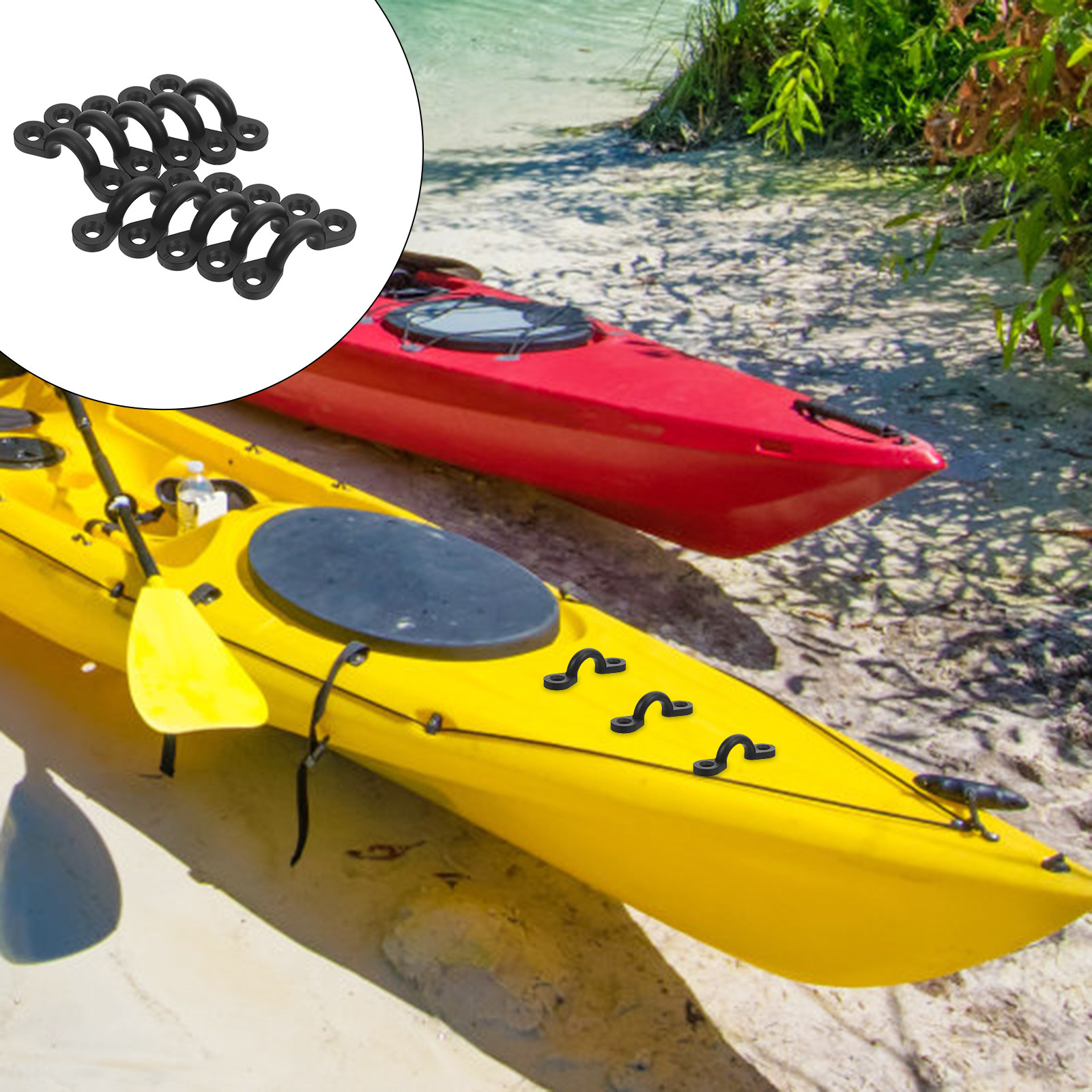20Pcs Kayak Anchor Cleat Pad E - огляд і ціна Outdoor Adventure Kayak