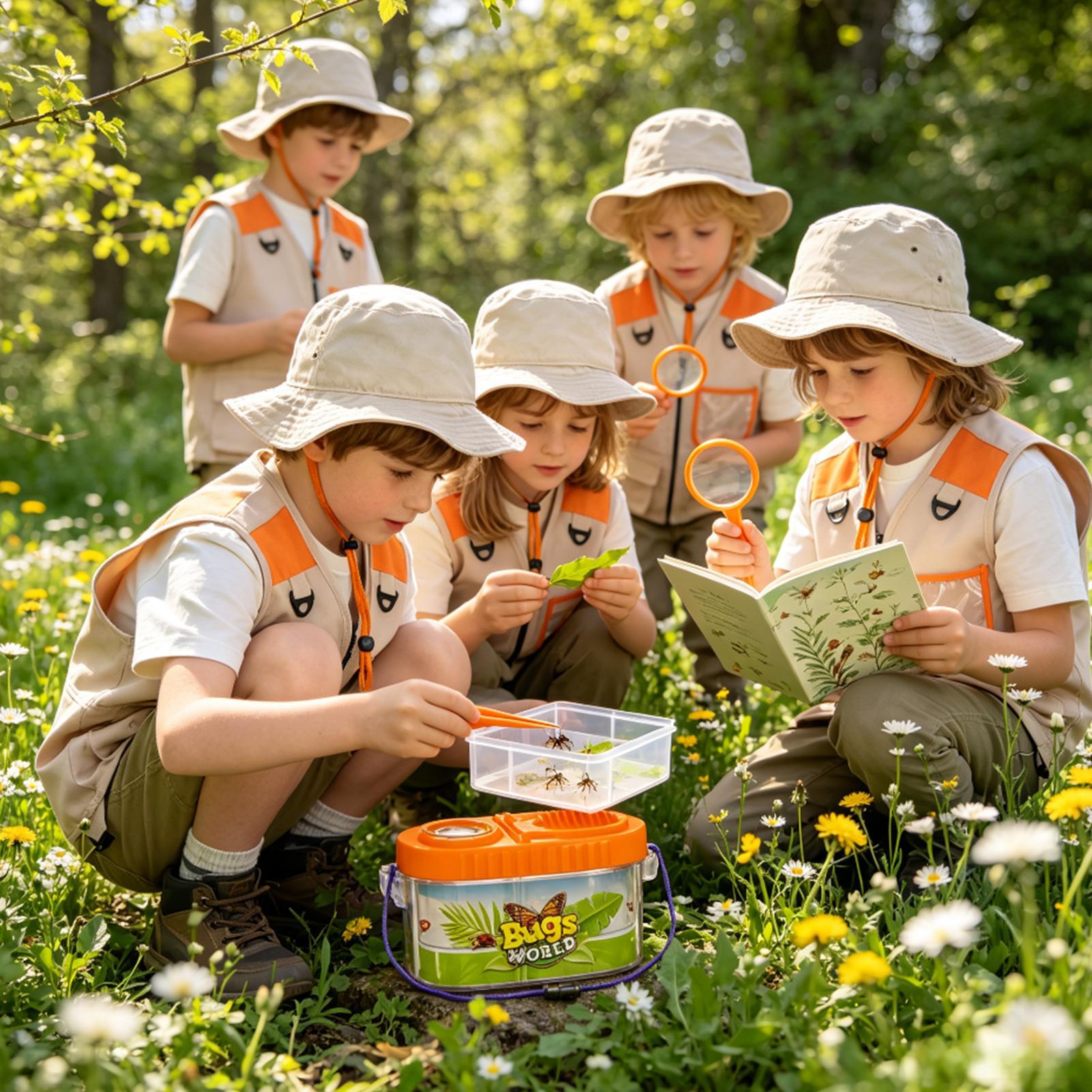 Kids Adventure Kit With Magnif - огляд і ціна Outdoor Adventure Girls