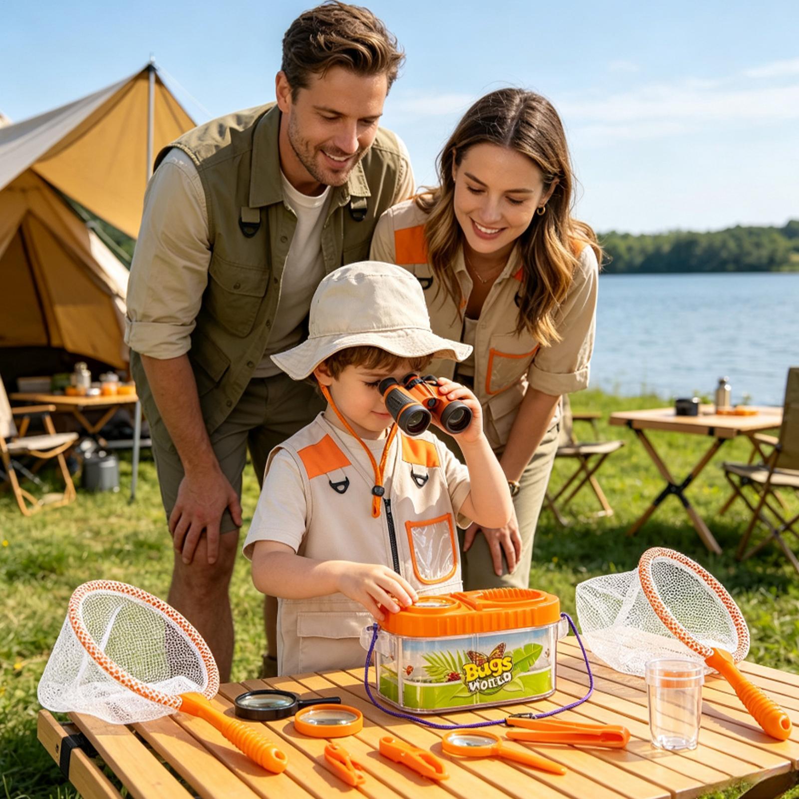 Kids Adventure Kit With Magnif - огляд і ціна Outdoor Adventure Girls