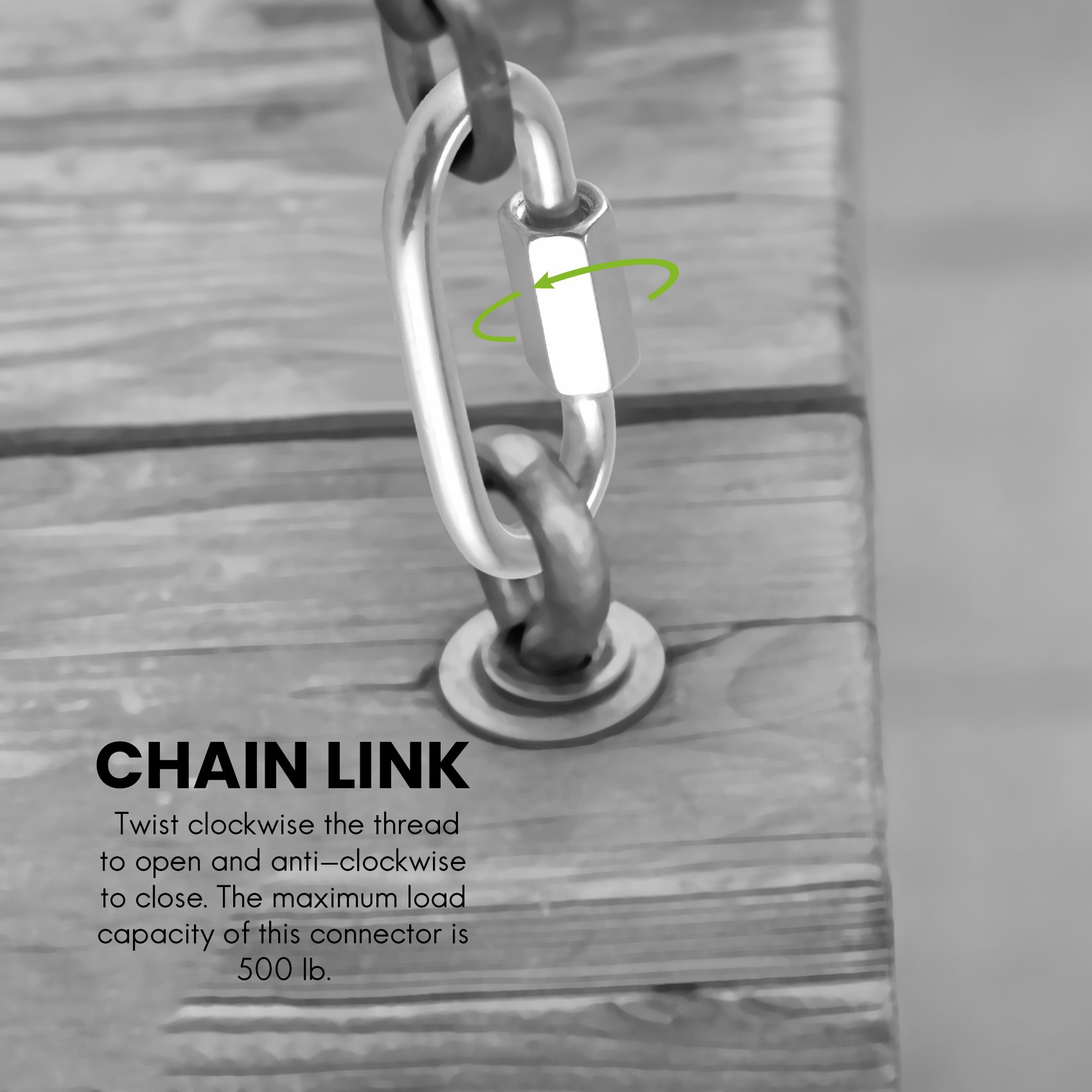 A60Z12 Pcs Quick Link 4MM Stai - огляд і ціна Carabiner Locking D