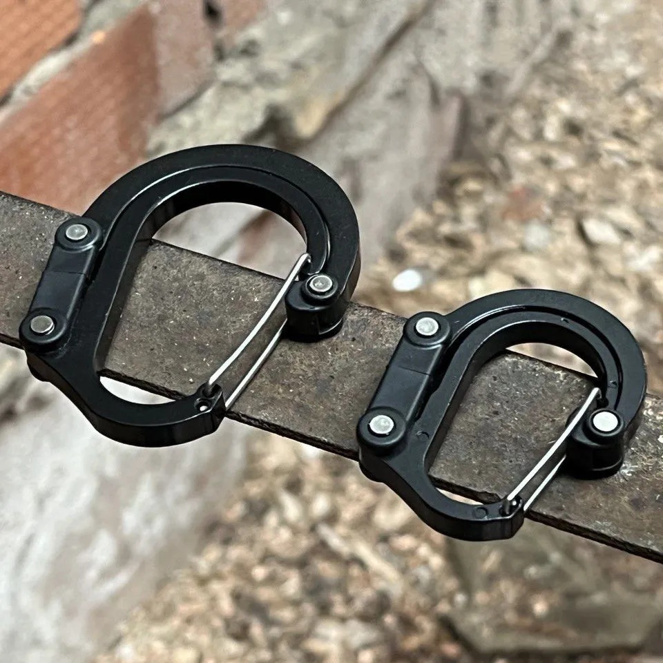 Camping Hybrid Gear Clip D-typ - огляд і ціна Carabiner Locking D