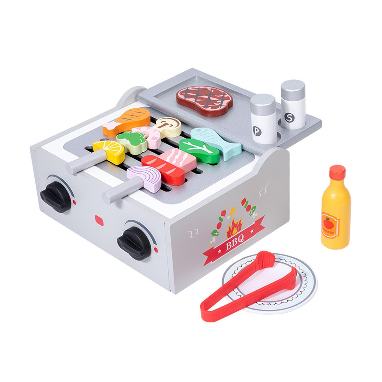 Kids Wooden Barbecue Playset - - огляд і ціна Outdoor Adventure Girls
