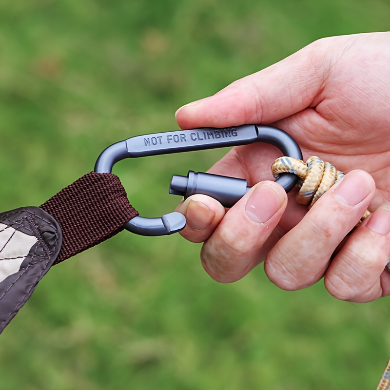 1/4pcs Aluminum Alloy Carabine - огляд і ціна Carabiner Locking D