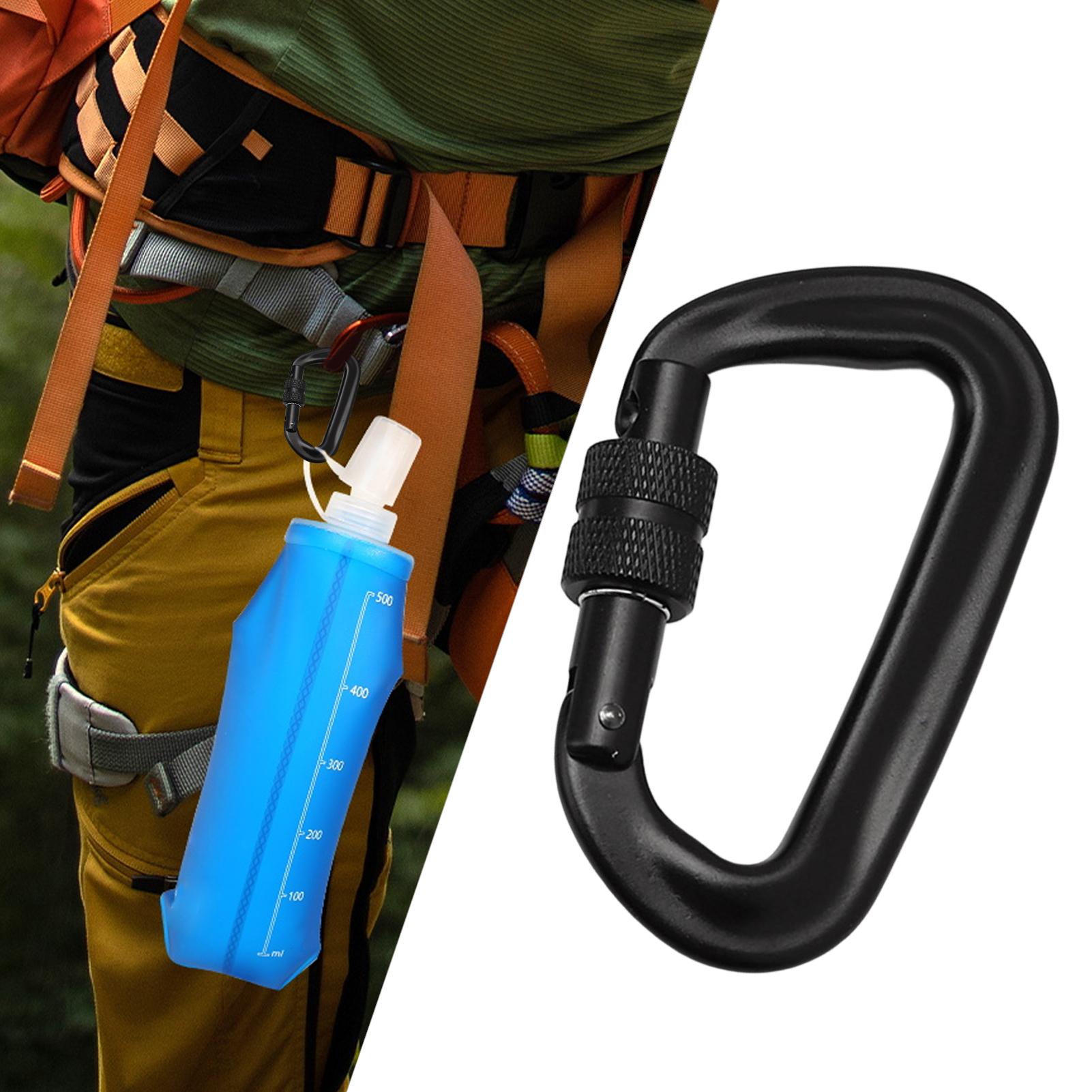 2pcs carabiner clips heavy dut - огляд і ціна Carabiner Locking D