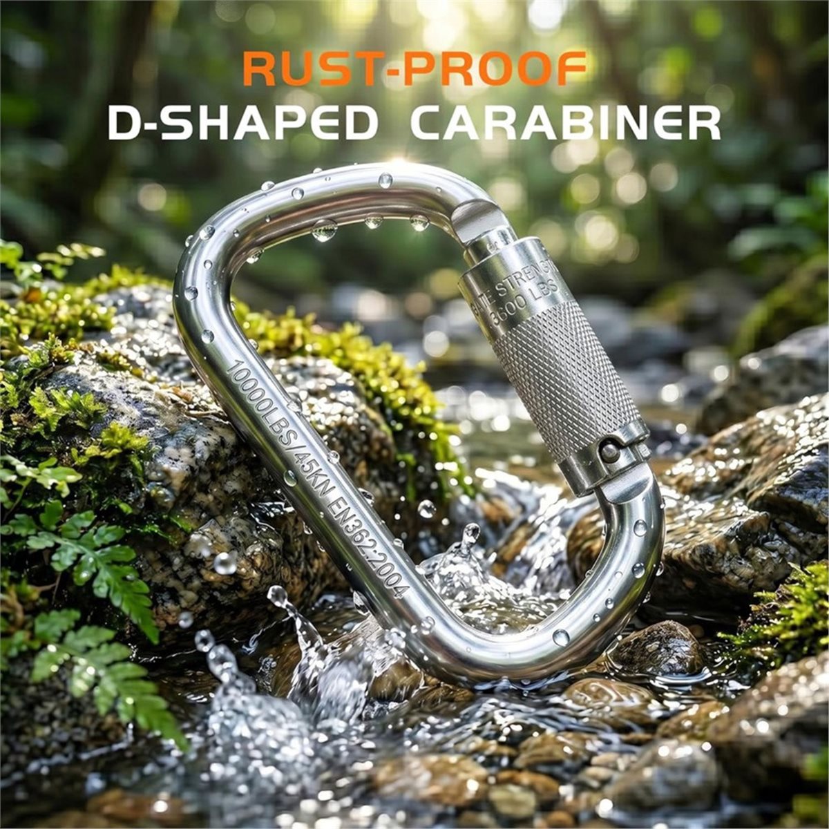 (A99Z) 45kN Auto Locking Carab - огляд і ціна Carabiner Locking D
