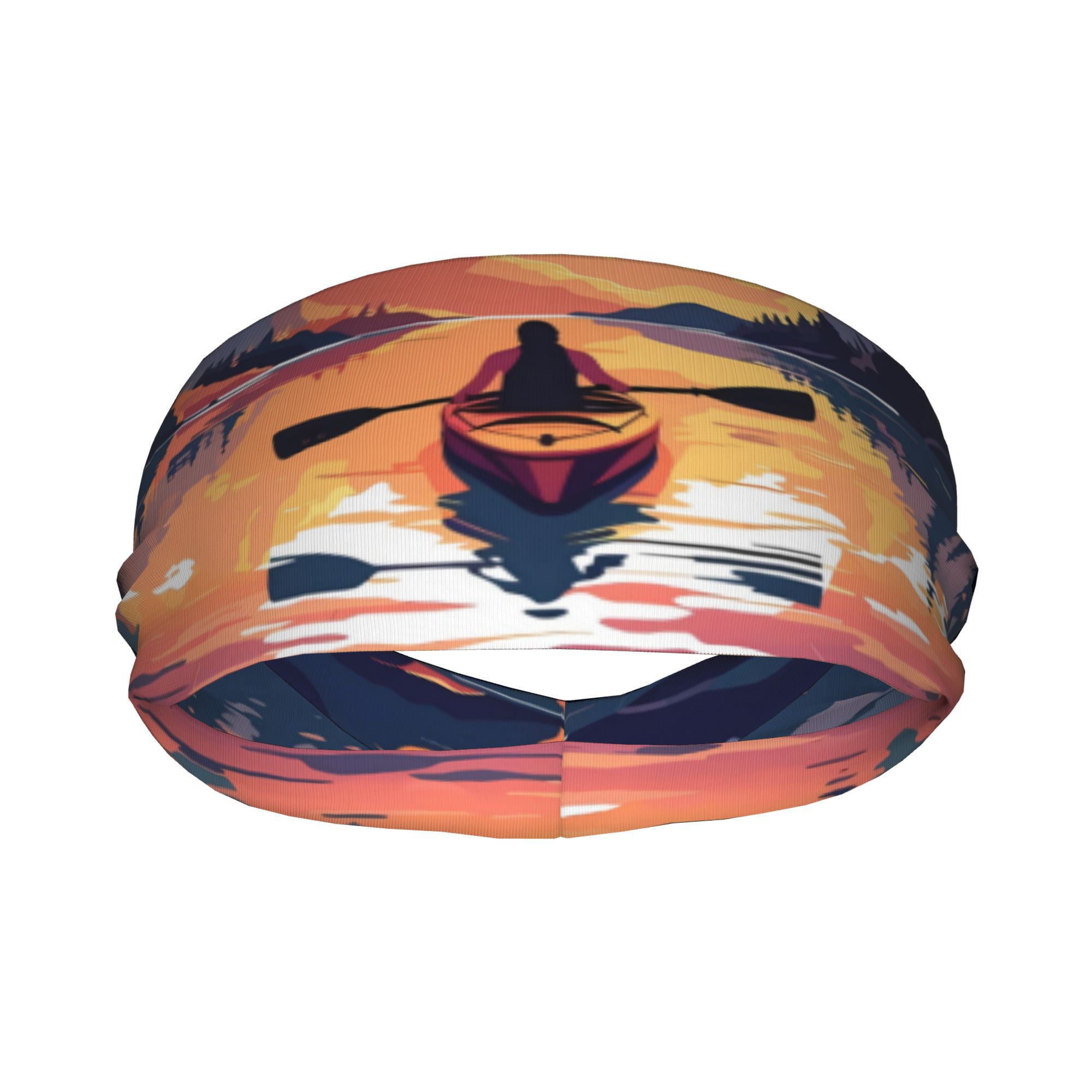 Kayak Sunset Print Headband Wa - огляд і ціна Outdoor Adventure Kayak