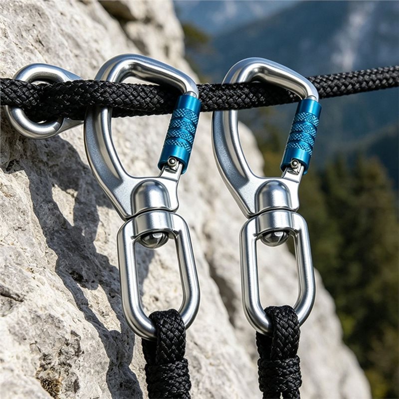 ABHS-Auto Locking Rock Climbin - огляд і ціна Carabiner Locking D