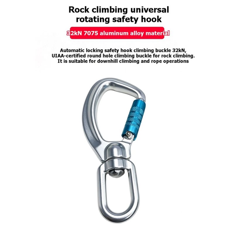 ABHS-Auto Locking Rock Climbin - огляд і ціна Carabiner Locking D