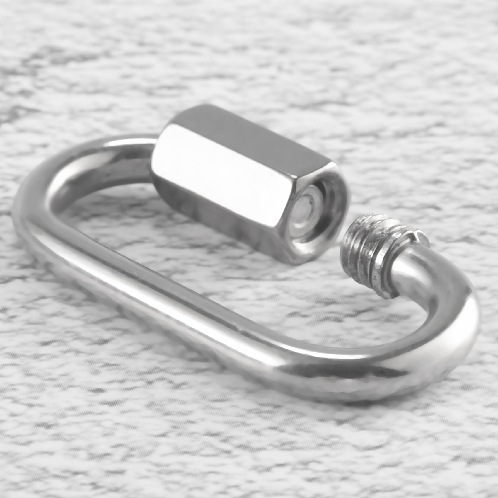 New Shown-12 Pcs Quick Link M4 - огляд і ціна Carabiner Locking D