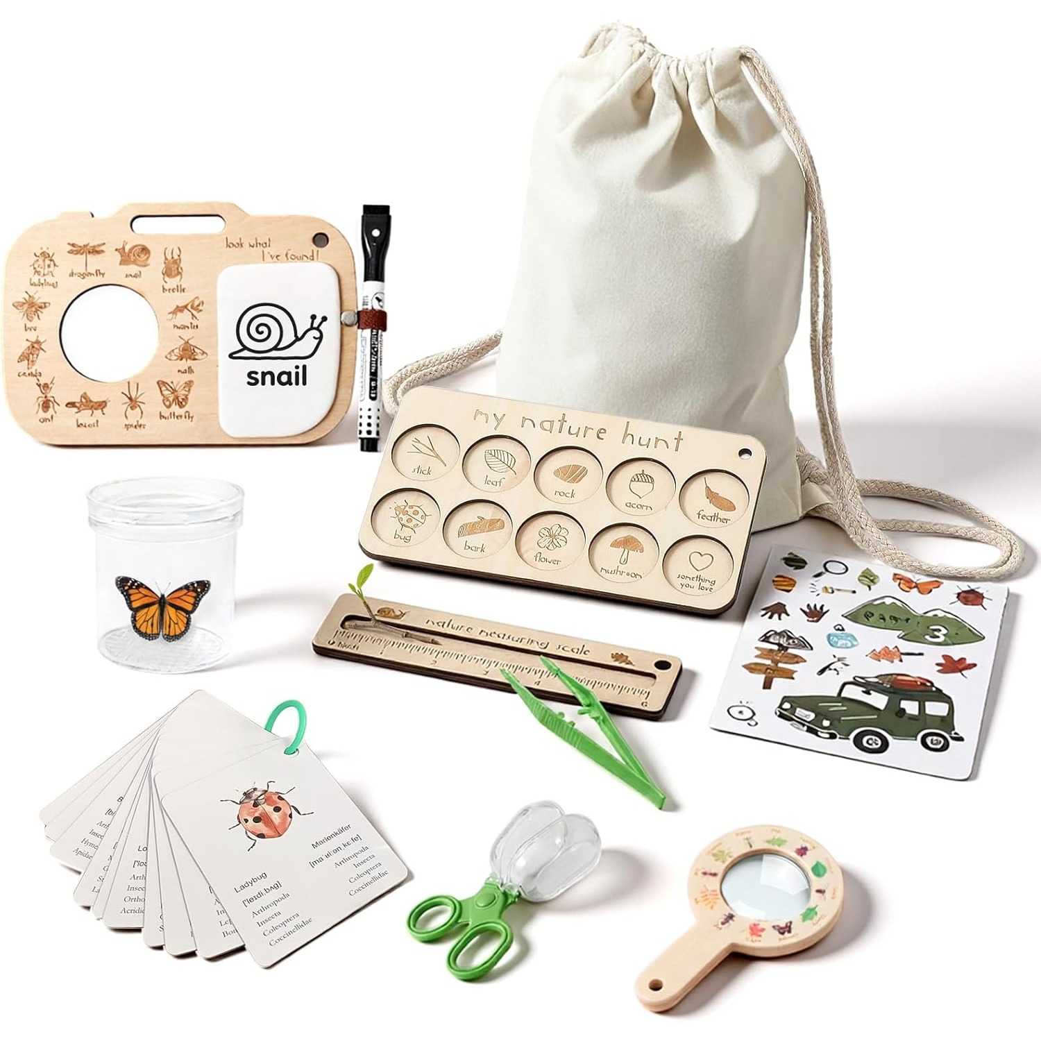 Bug Catcher Kit for Kids with  - огляд і ціна Outdoor Adventure Girls
