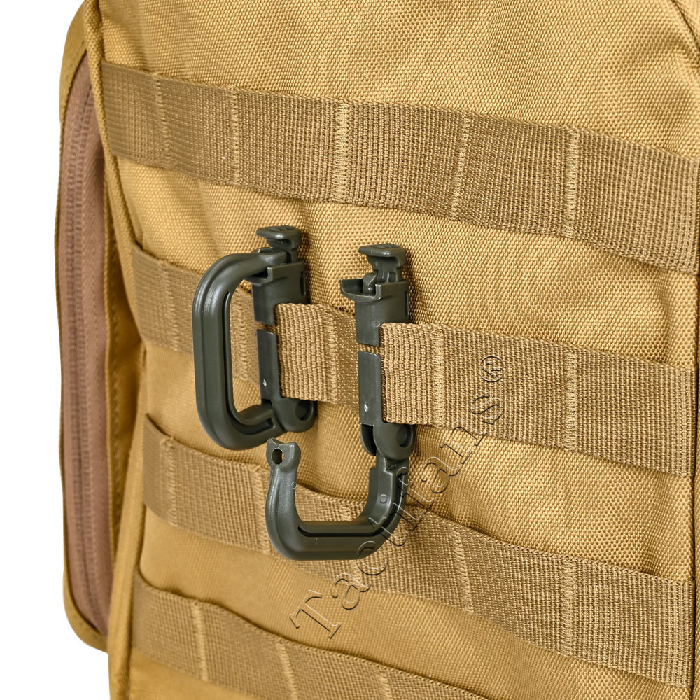 Tactical D Locking Ring 2 pcs  - огляд і ціна Carabiner Locking D