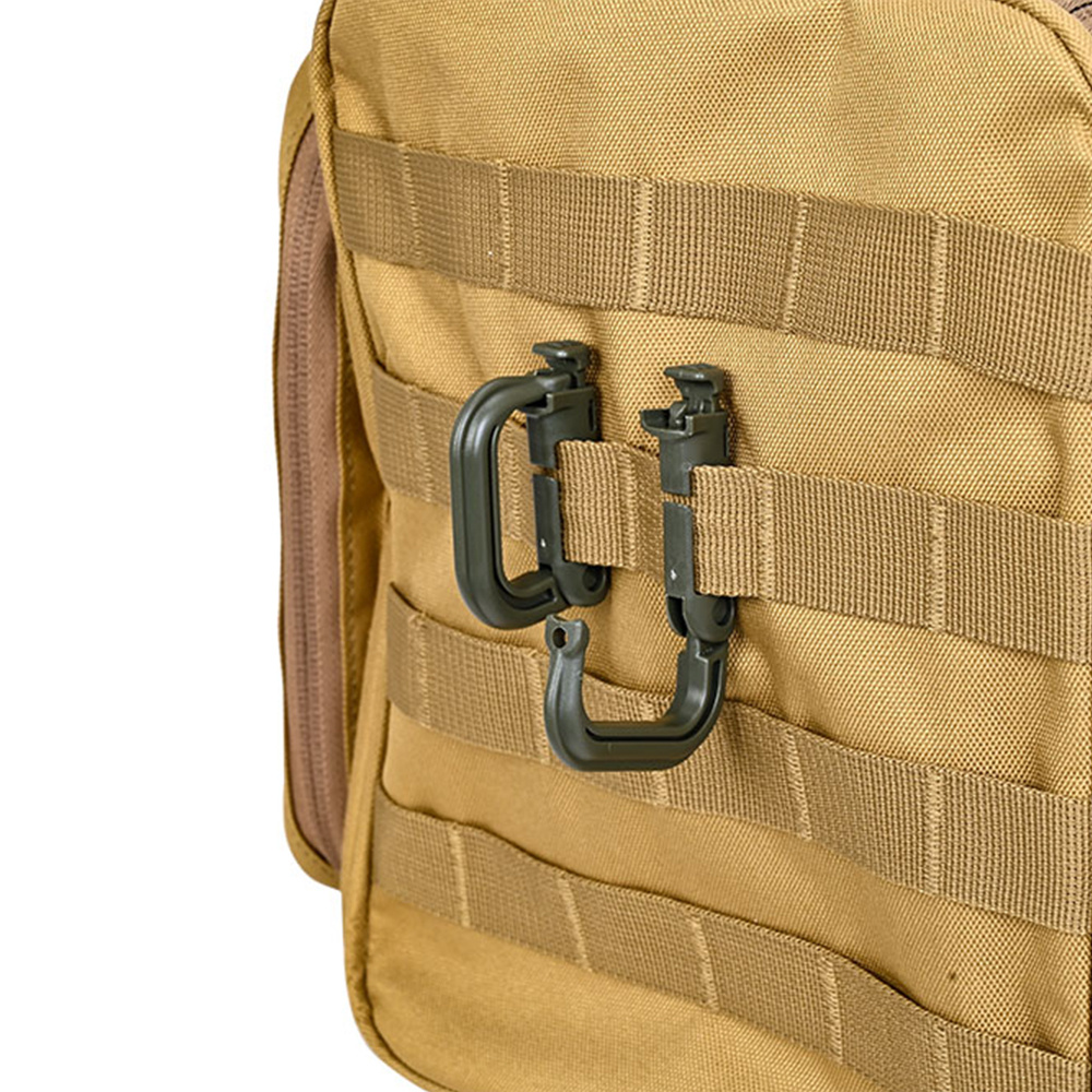Tactical D Locking Ring 2 pcs  - огляд і ціна Carabiner Locking D