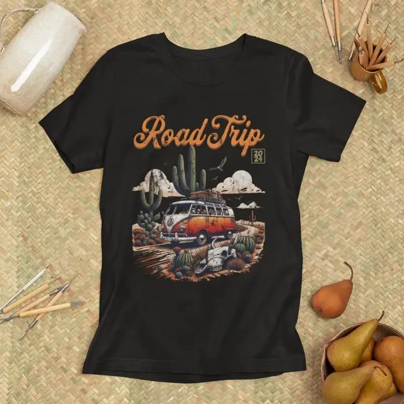 Road Trip T Shirt Classic Vanl - огляд і ціна Outdoor Adventure Ideas