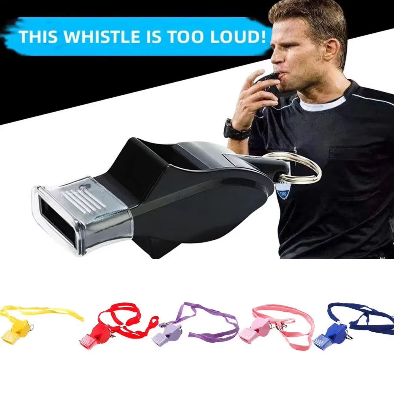 1 professional sports whistle  - огляд і ціна Emergency Whistle Pea