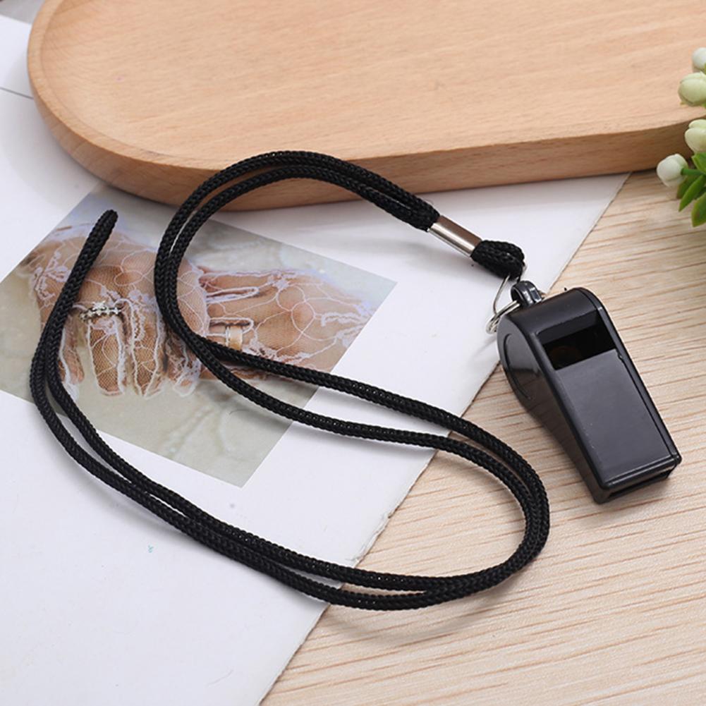 10Pcs Plastic Whistles with La - огляд і ціна Emergency Whistle Pea