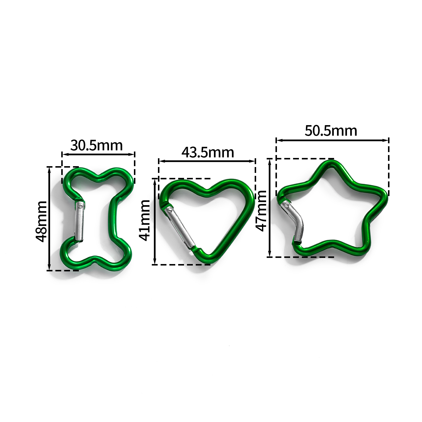 1pcs/Lot Aluminum Mini Carabin - огляд і ціна Carabiner Locking D